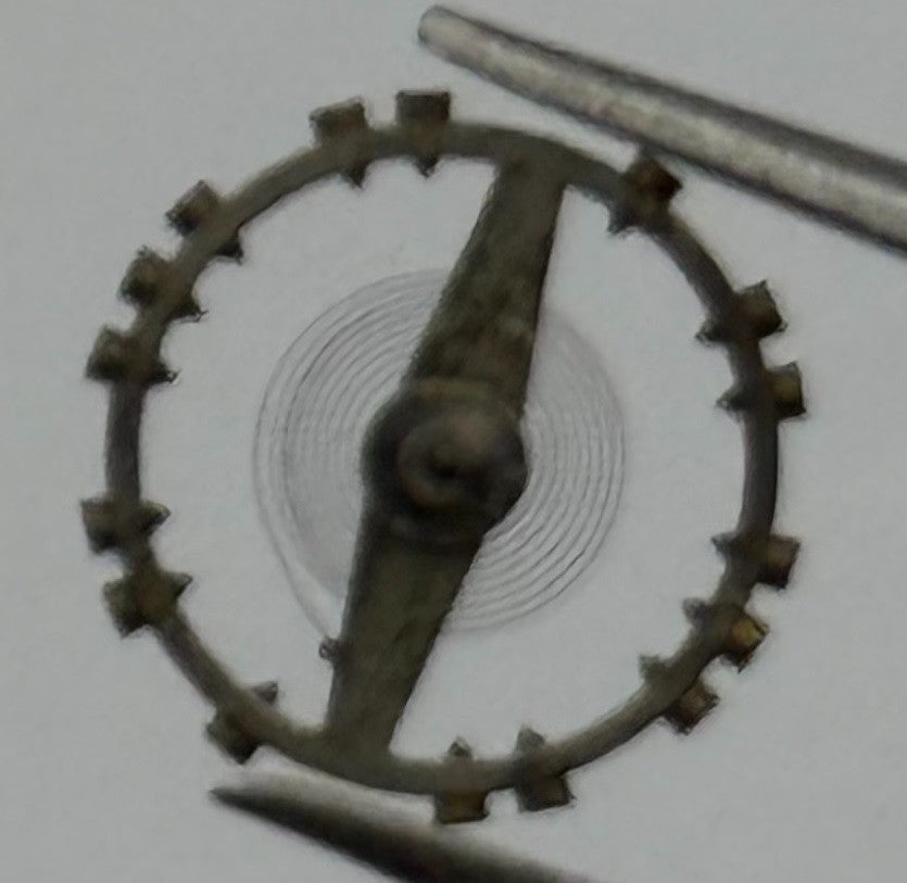 FHF 60 Balance Wheel Complete And Spring 6¾-8’’’ 200 M Watch Movement Parts NOS