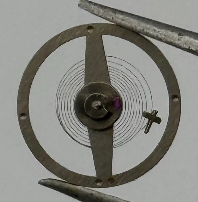 Special Balance Wheel Complete And Spring 10½’’’ Watch Movement Parts NOS
