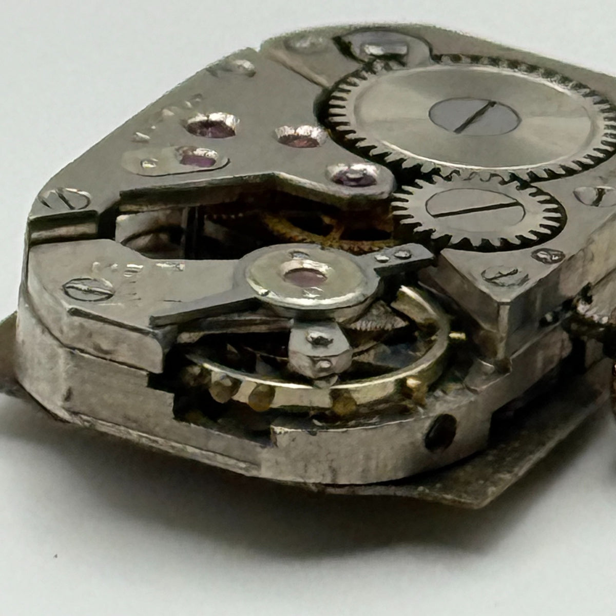 Unitas 521 Watch Movement Running Ardan Swiss 17 Jewels Manual Wind Parts 13mm