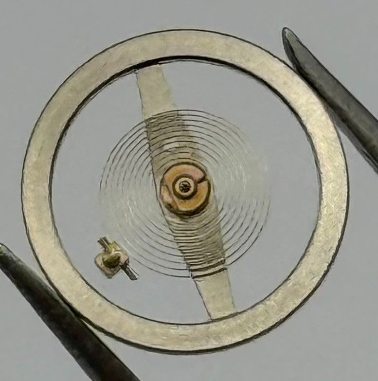 EB 8000 PL Balance Wheel Complete And Spring 1226 Watch Movement Parts NOS