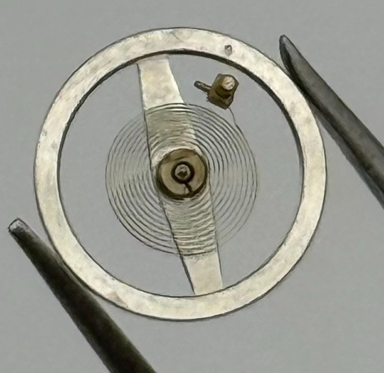BFG 910 Balance Wheel Complete And Spring 8¾’’’ 4415 Watch Movement Parts NOS