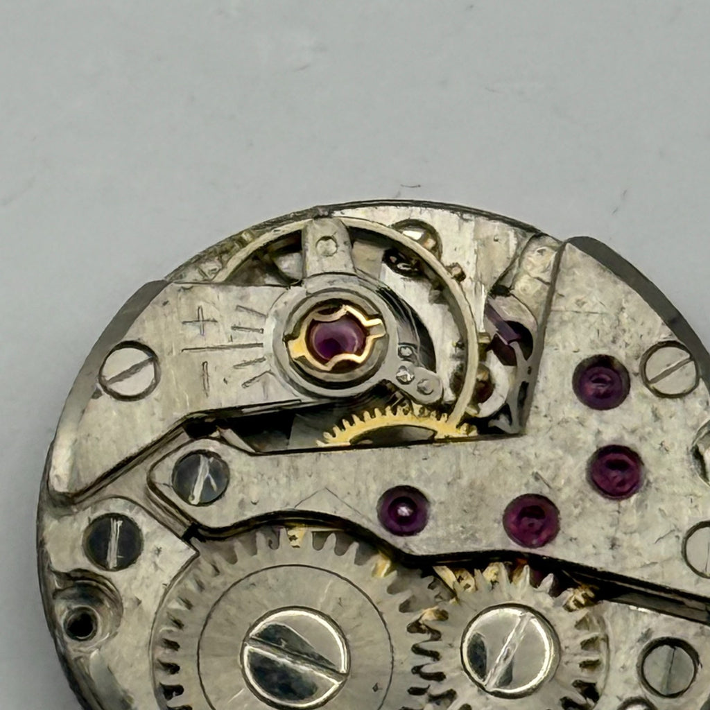 FHF 34 Watch Movement Gigandet Incabloc 17 Rubis Ladies Manual Wind Parts 17.4mm