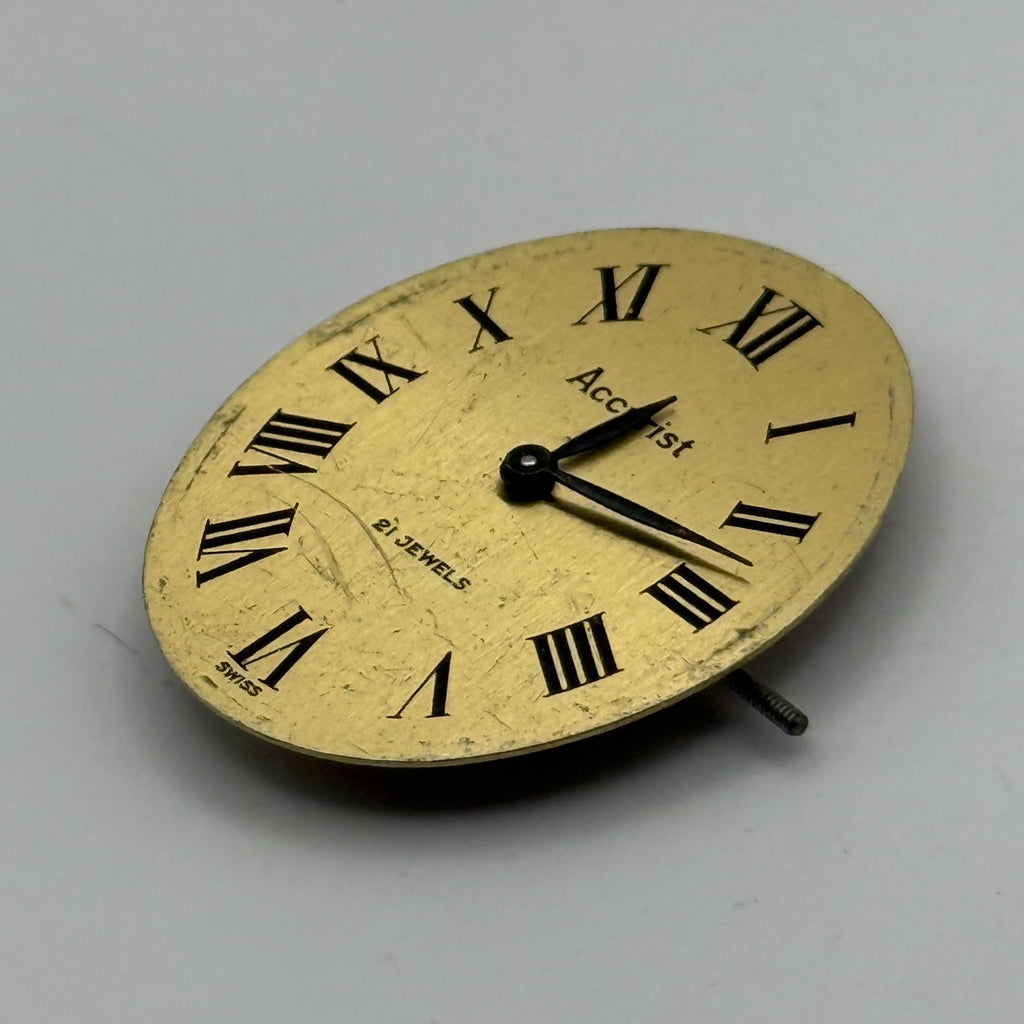 Felsa 4122 Watch Movement Accurist 21 Jewels Running Manual Wind Parts 17.1mm