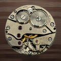 OM 140 Watch Movement - 15 Jewels - For Parts / Repair - 19.4mm