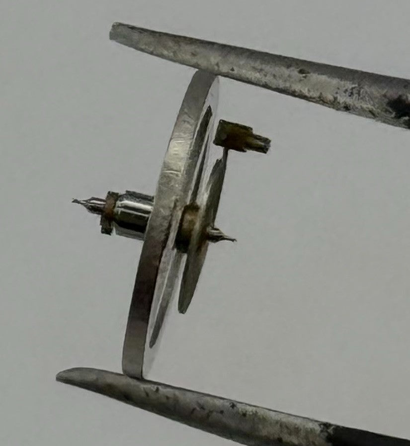 Roseba 8 Balance Wheel Complete And Spring 10½’’’ 2896 Watch Movement Parts NOS