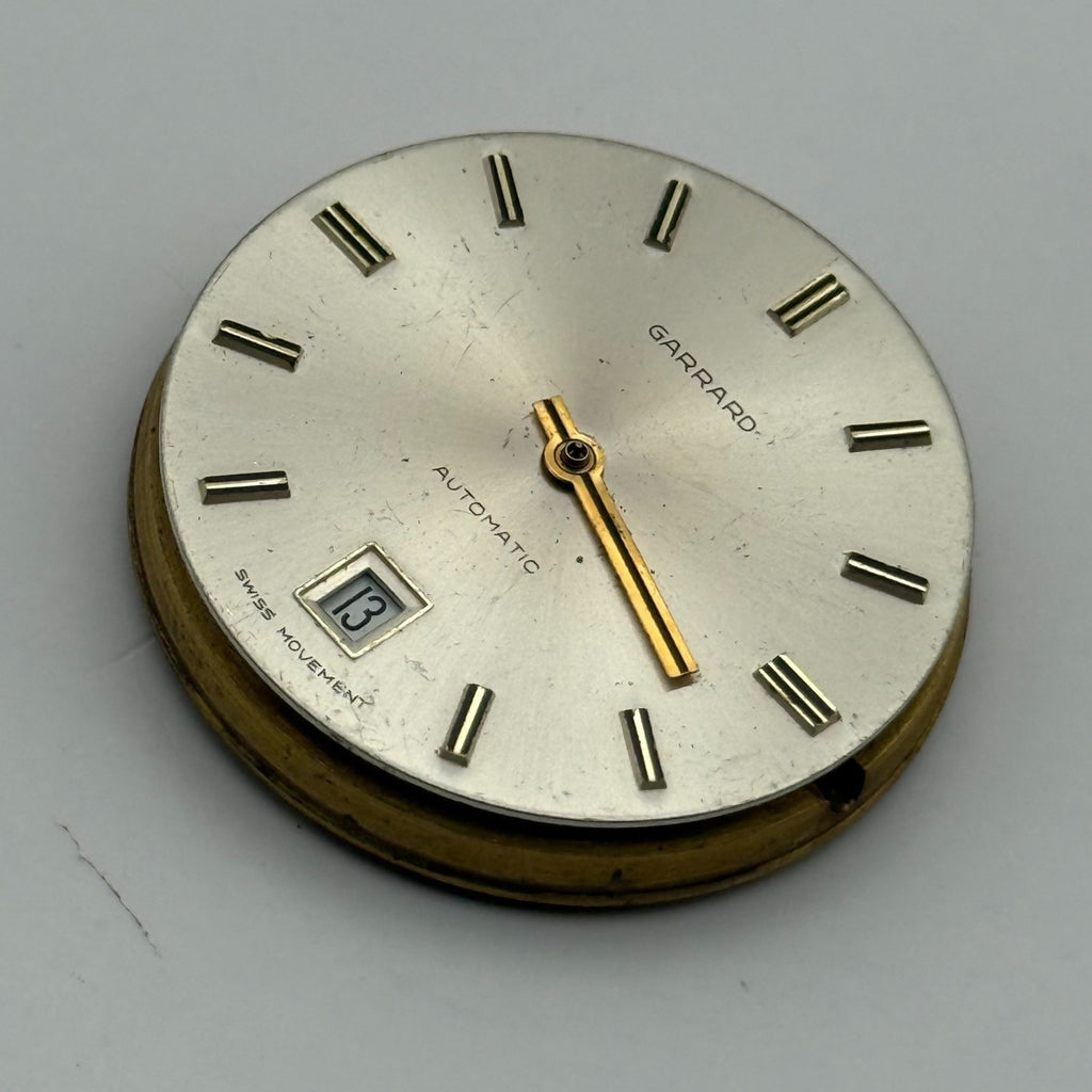 MSR S76-28 Watch Movement - Garrard Date Automatic - For Parts / Repair - 30.6mm