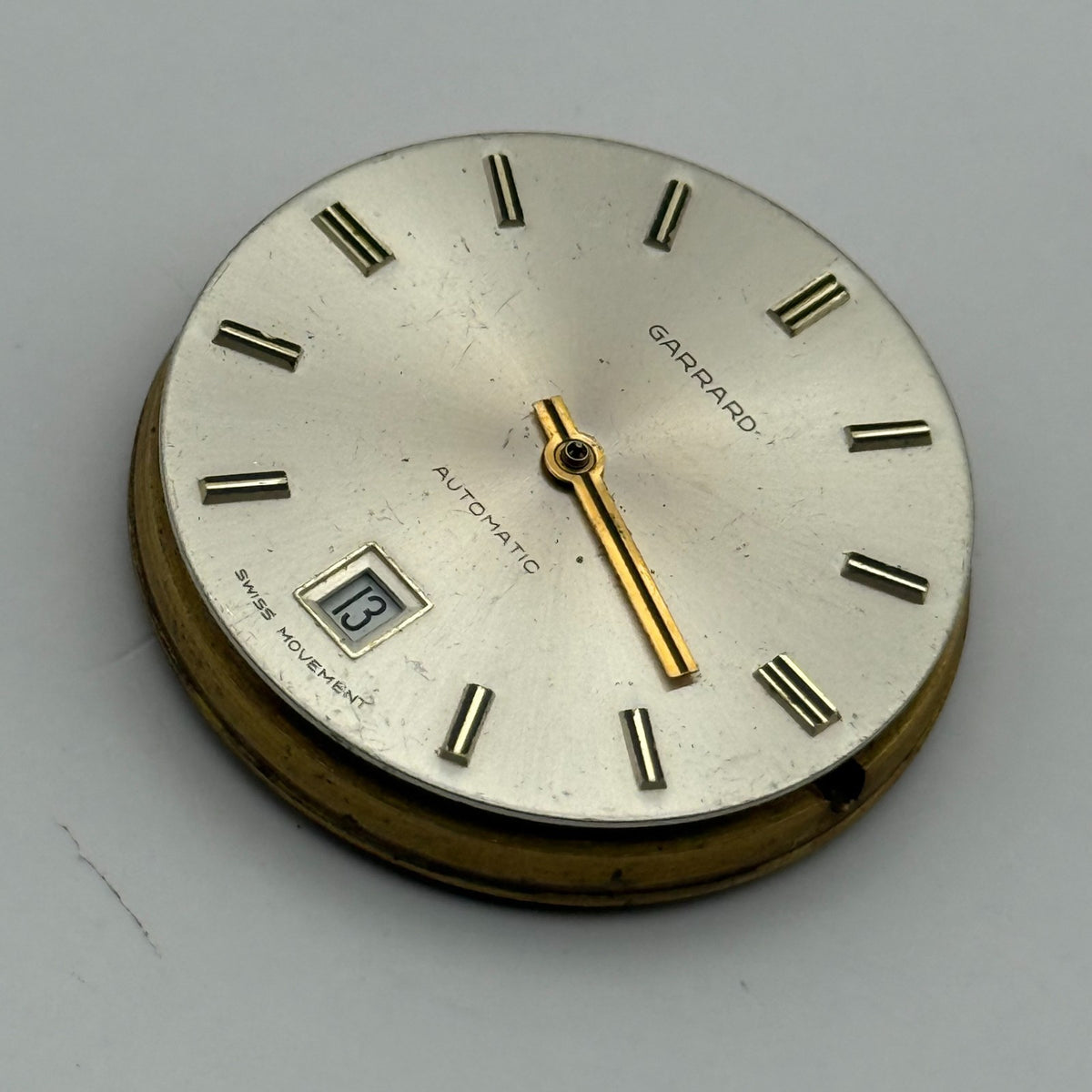 MSR S76-28 Watch Movement - Garrard Date Automatic - For Parts / Repair - 30.6mm