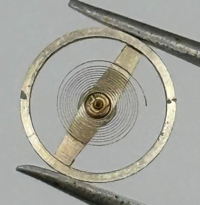 Ebosa 52 Balance Wheel Complete And Spring 5¼’’’ Renata 130 Watch Movement Parts