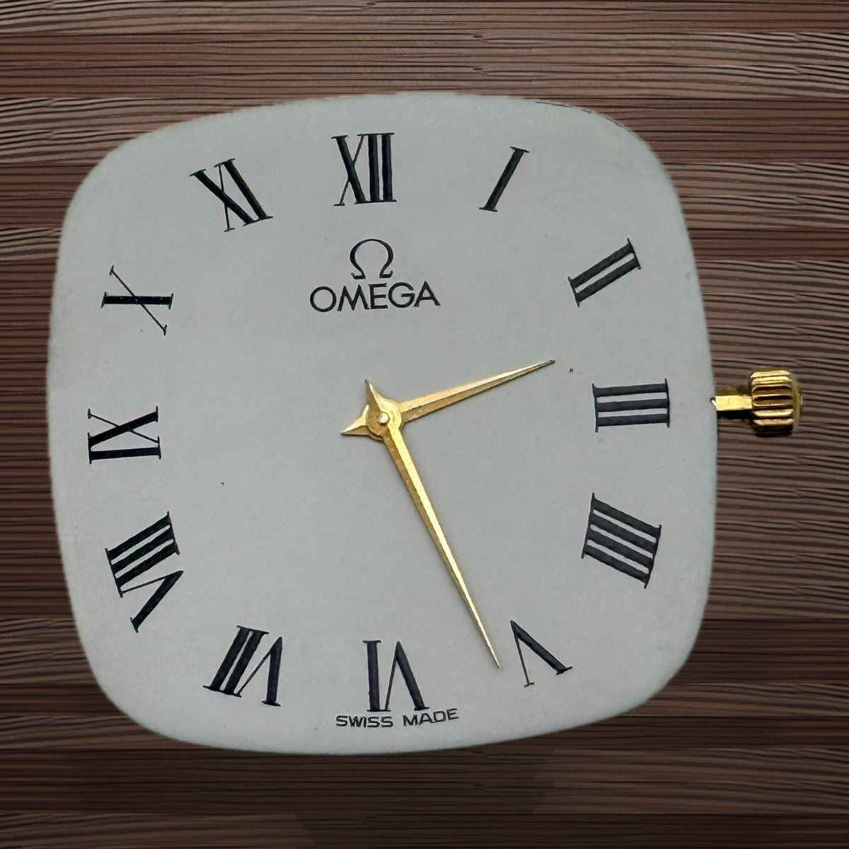 Omega 1377 Watch Movement And Dial UNTESTED Eta 959.001 Quartz Parts  26mm