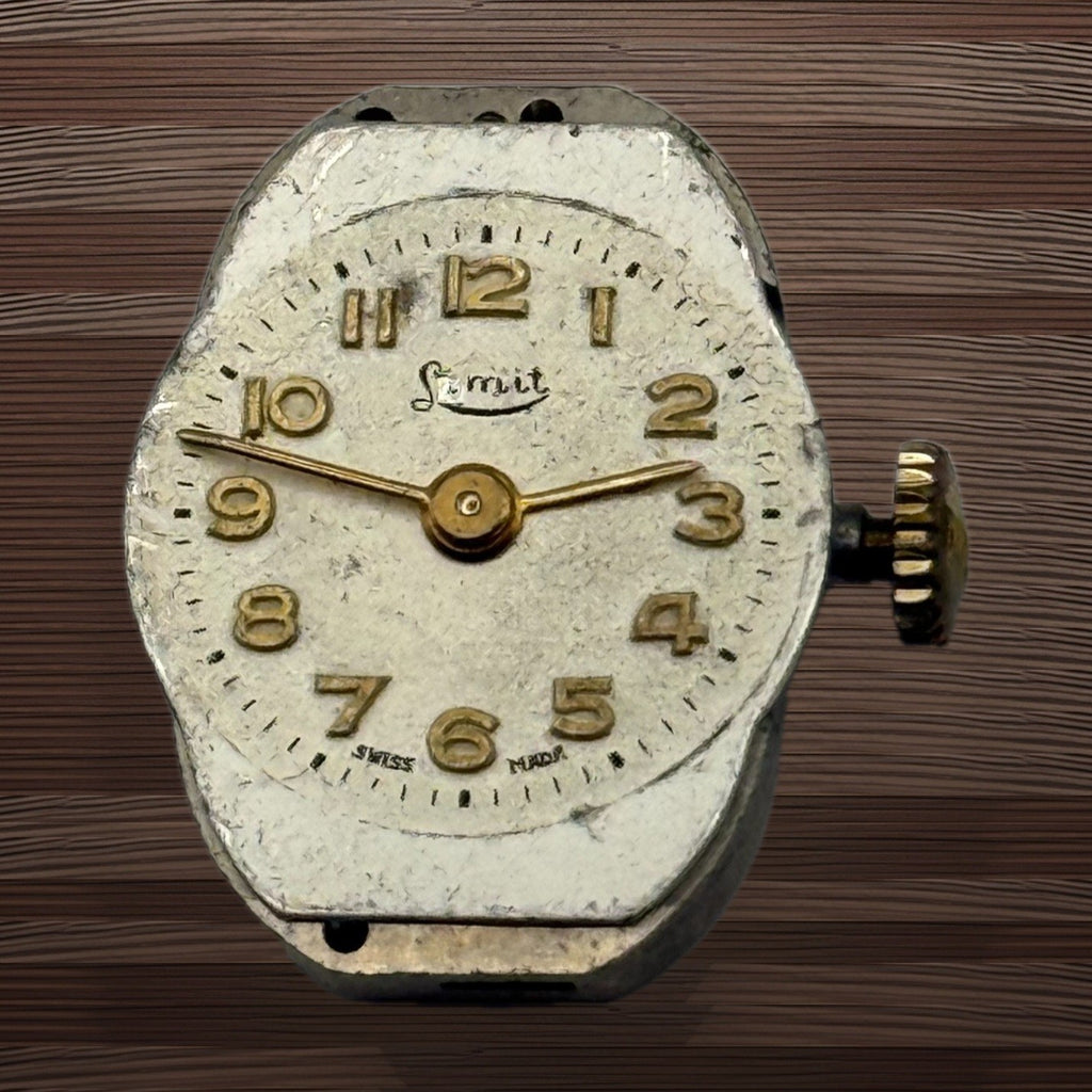 Vertex Revue 61 Watch Movement Limit 15 Jewels Ladies Manual Wind Parts 17.4mm