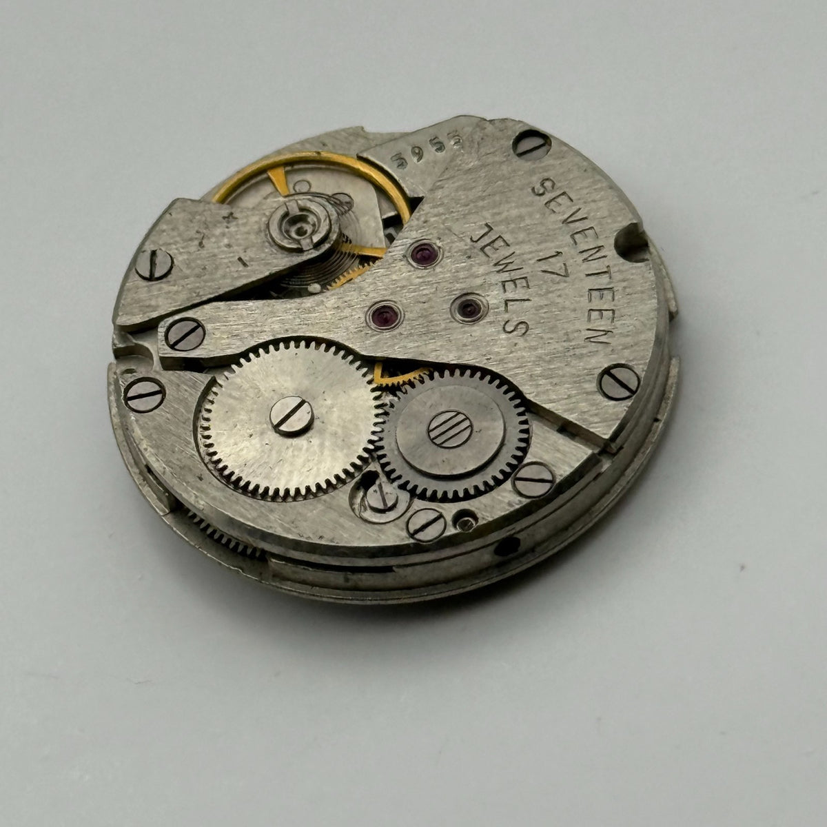 Soviet Watch Movement 17 Jewels Manual Wind Parts Repair 26.5mm