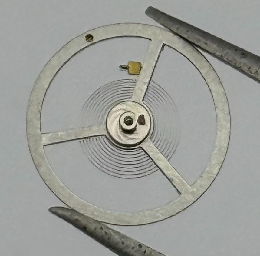 Ebosa 65 Balance Wheel Complete And Spring 12½''' 942 Watch Movement Parts NOS