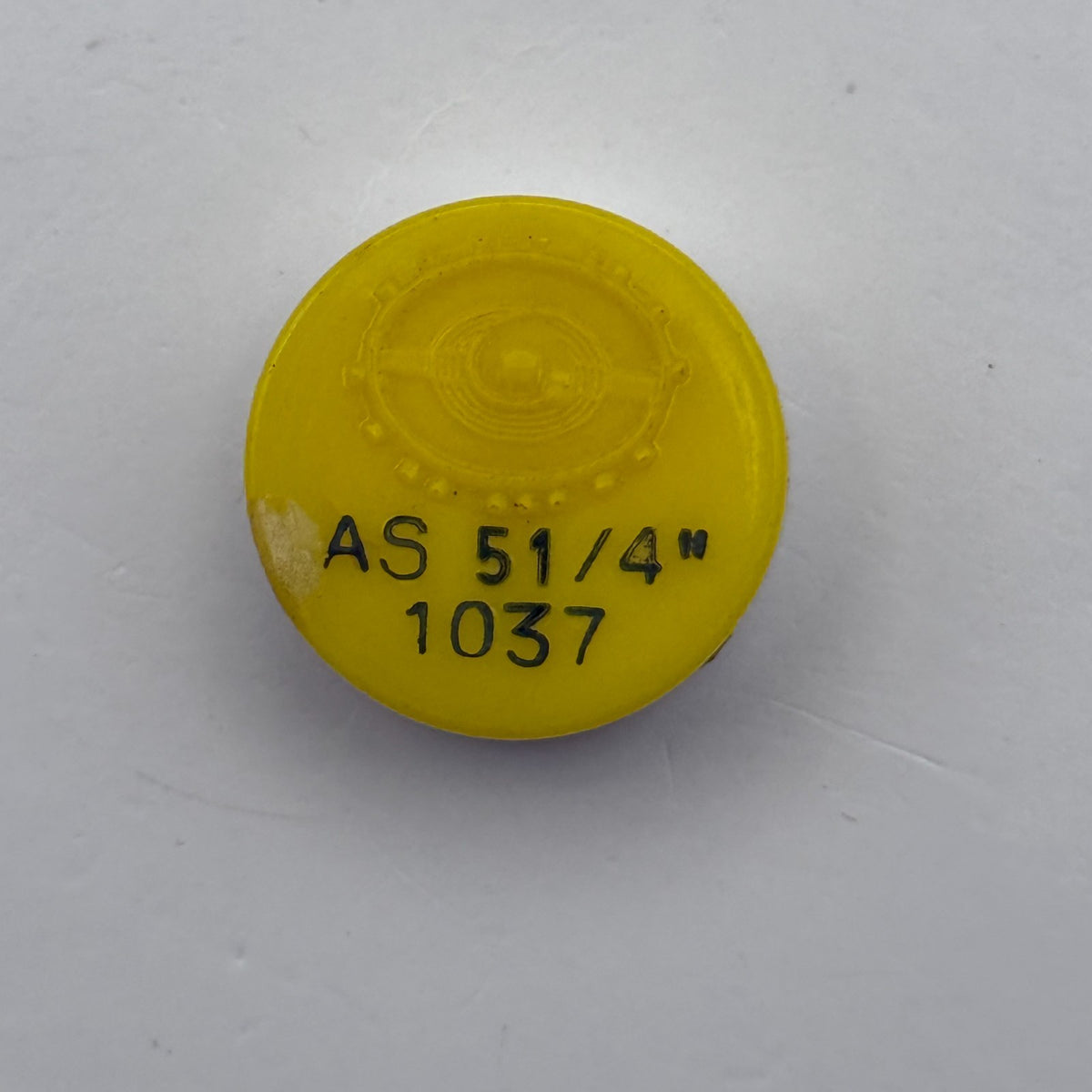 AS 1037 Balance Wheel Complete And Spring 5¼''' Watch Movement Parts NOS