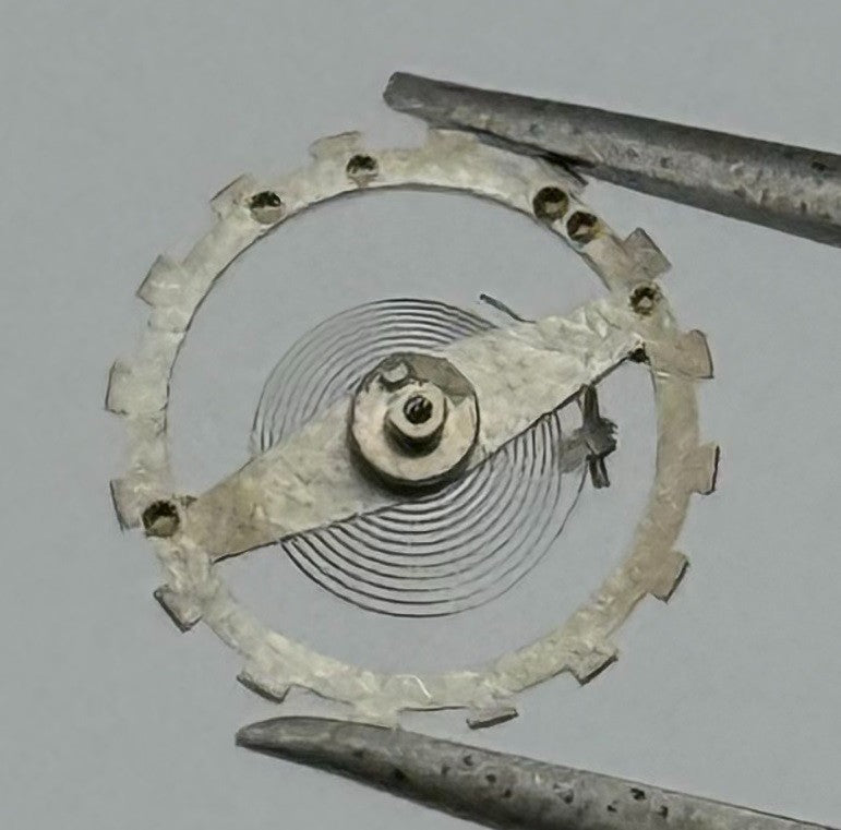EB 1450 Balance Wheel Complete And Spring 6¾’’’ 121 Watch Movement Parts NOS