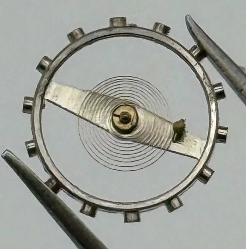 Brac 2021 Balance Wheel Complete And Spring Watch Movement Parts NOS