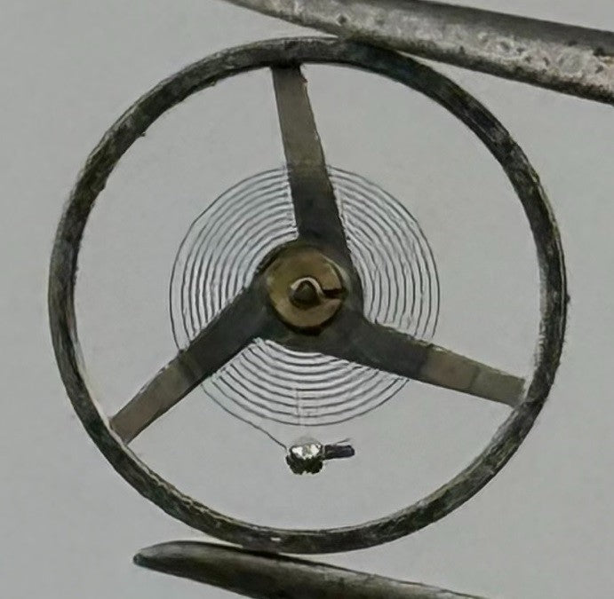 ETA 2485 Balance Wheel Complete And Spring Watch Movement Parts Vintage NOS