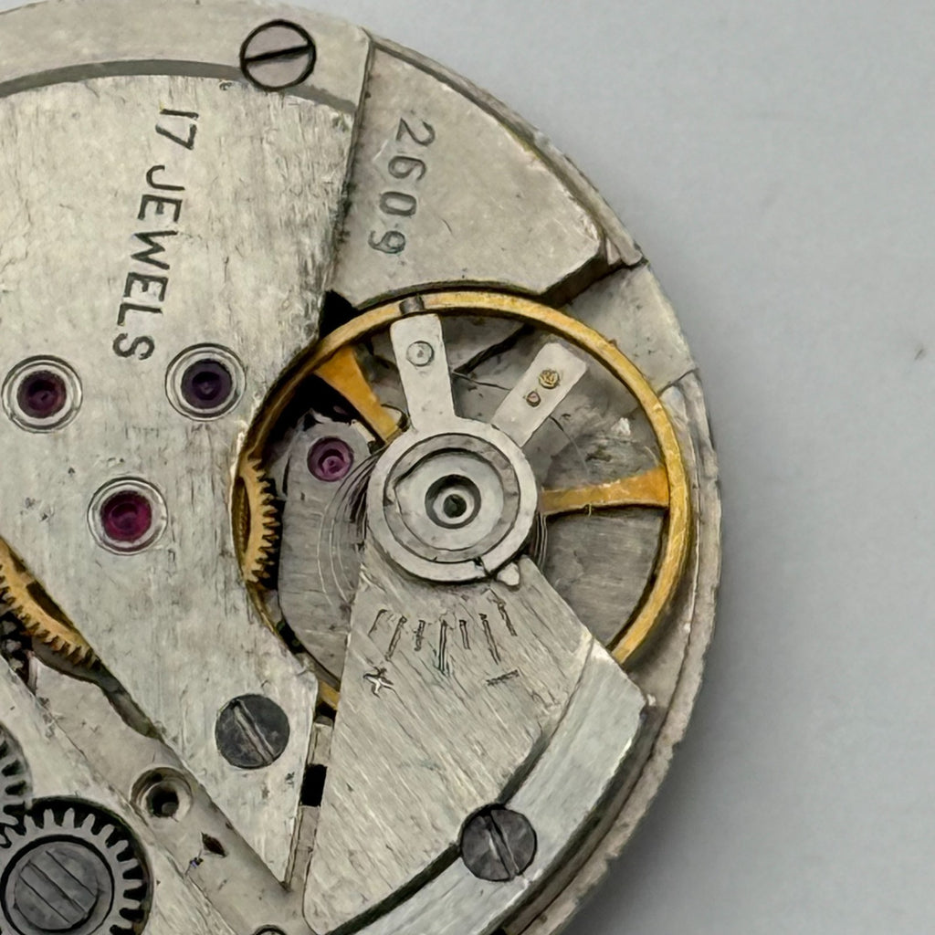 Poljot 2609 Watch Movement Soviet 17 Jewels Manual Wind Parts Repair 26.5mm