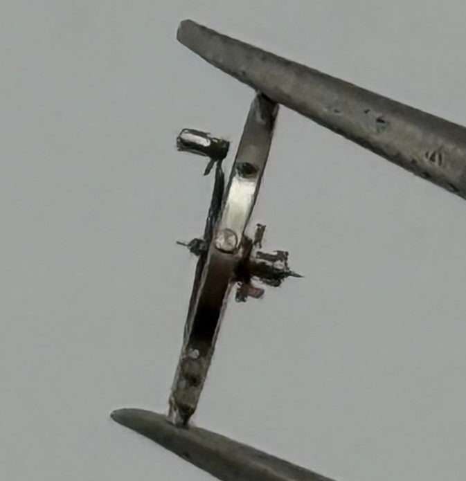 Certina Kurth 230 Balance Wheel Complete & Spring 5¼’’’ Watch Movement Parts NOS