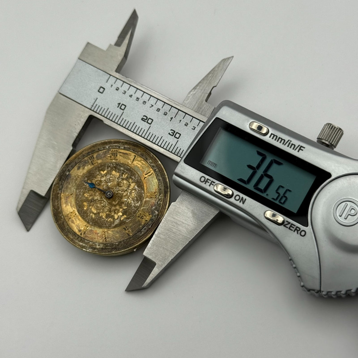 Spring Detent Chronometer Pocket Watch Movement - Unidentified - Parts / Repair