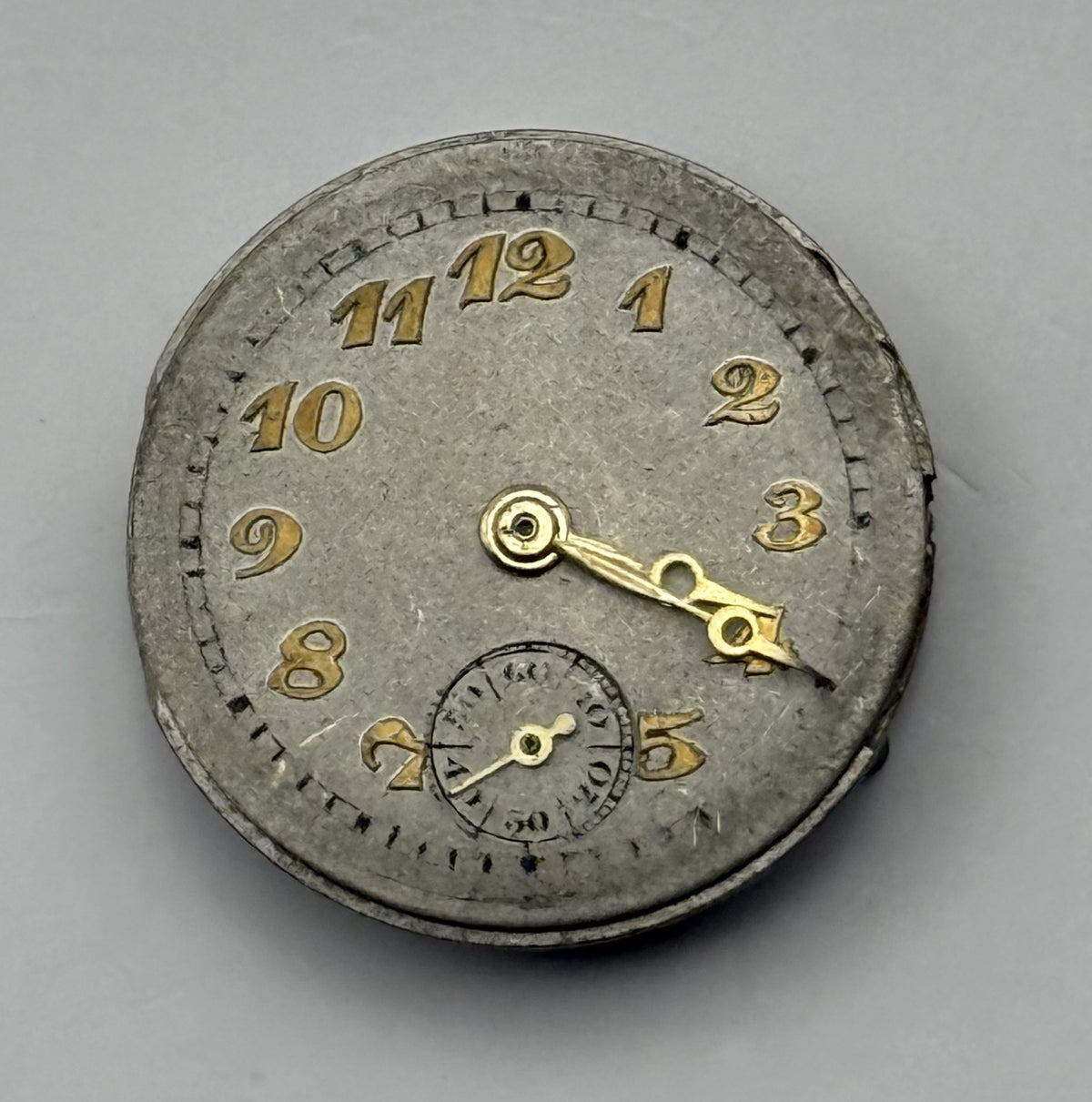 Unitas UT 166 Watch Movement 17 Jewels Swiss Manual Wind Parts Repair 19.6mm