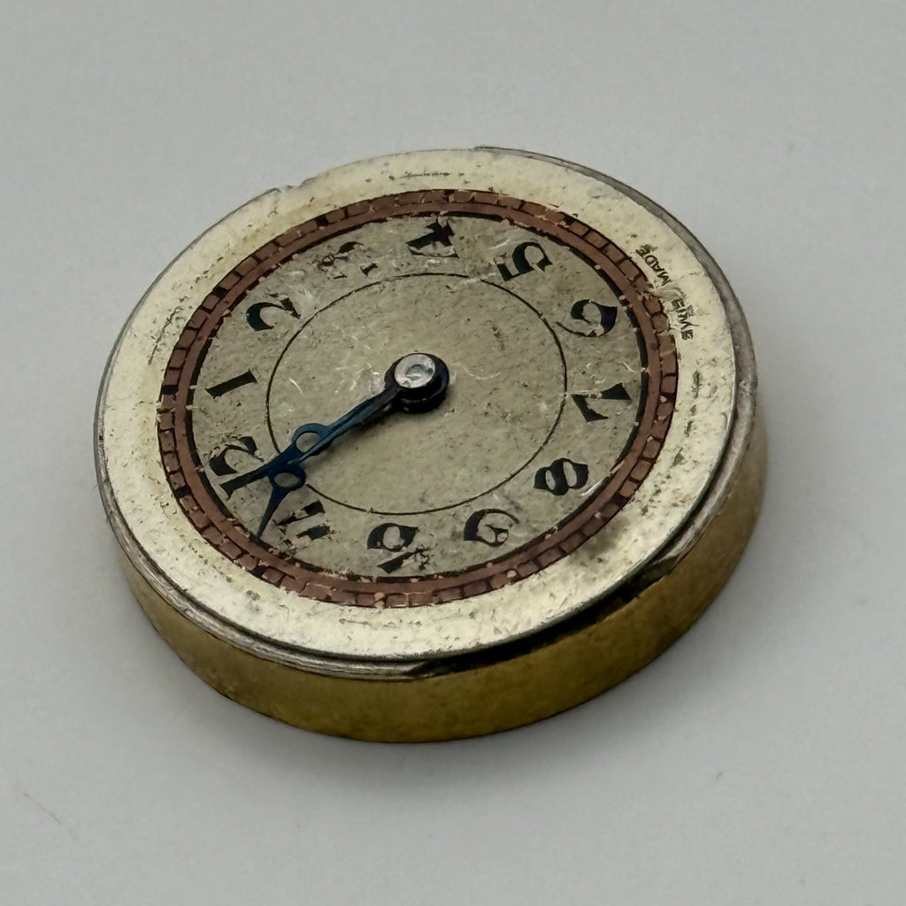 Rotary 5/240 Watch Movement 15 Jewels Swiss Manual Wind Parts Repair 22mm