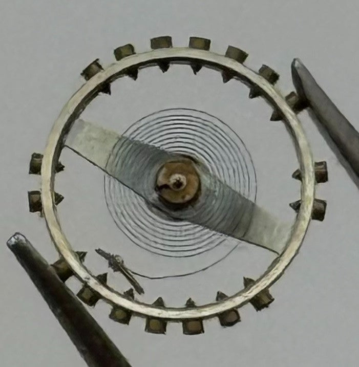 AS 1051 Balance Wheel Complete And Spring 5¼’’’ Progress Watch Movement Parts