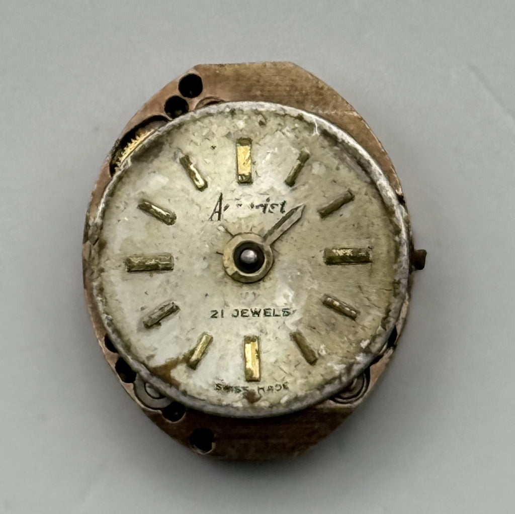 ETA 2437 Watch Movement Accurist 21 Jewels Swiss Manual Wind Parts Repair 12.8mm