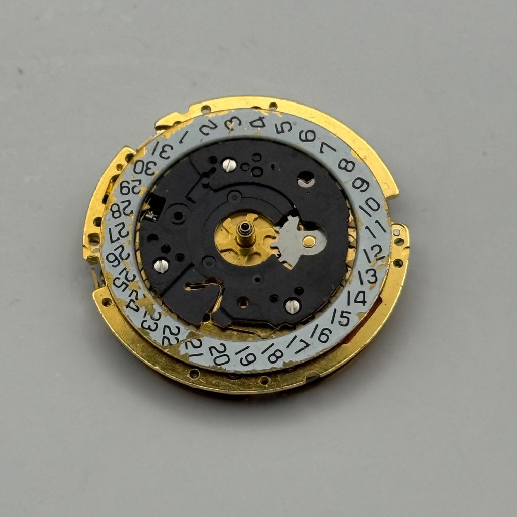 ISA 8172 Watch Movement - Quartz Date 3 Jewels - For Parts / Repair - 26.1mm