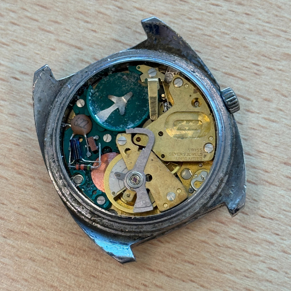 Avia Electronic ESA 9157 Watch - For Parts / Repair - Rare Vintage Men’s 36mm