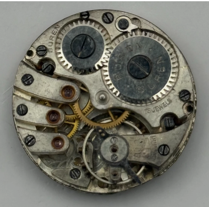 Buren Watch Movement - Unidentifed Calibres - Multiple Variants Available