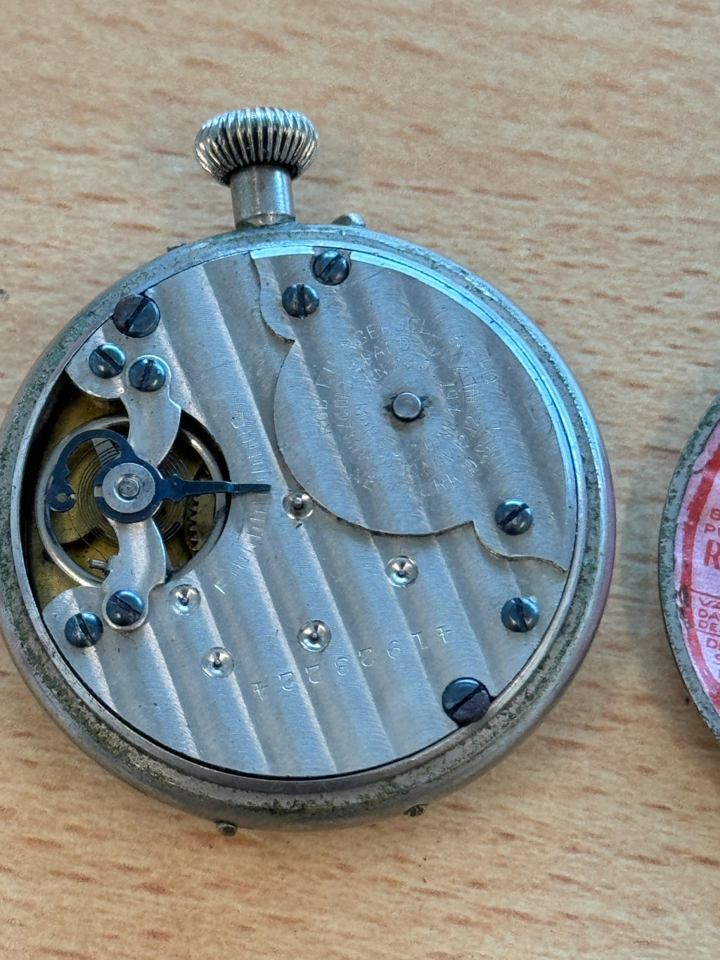 Ingersoll Midget Wrist Watch Vintage Original Guarantee In Case To Repair 39mm