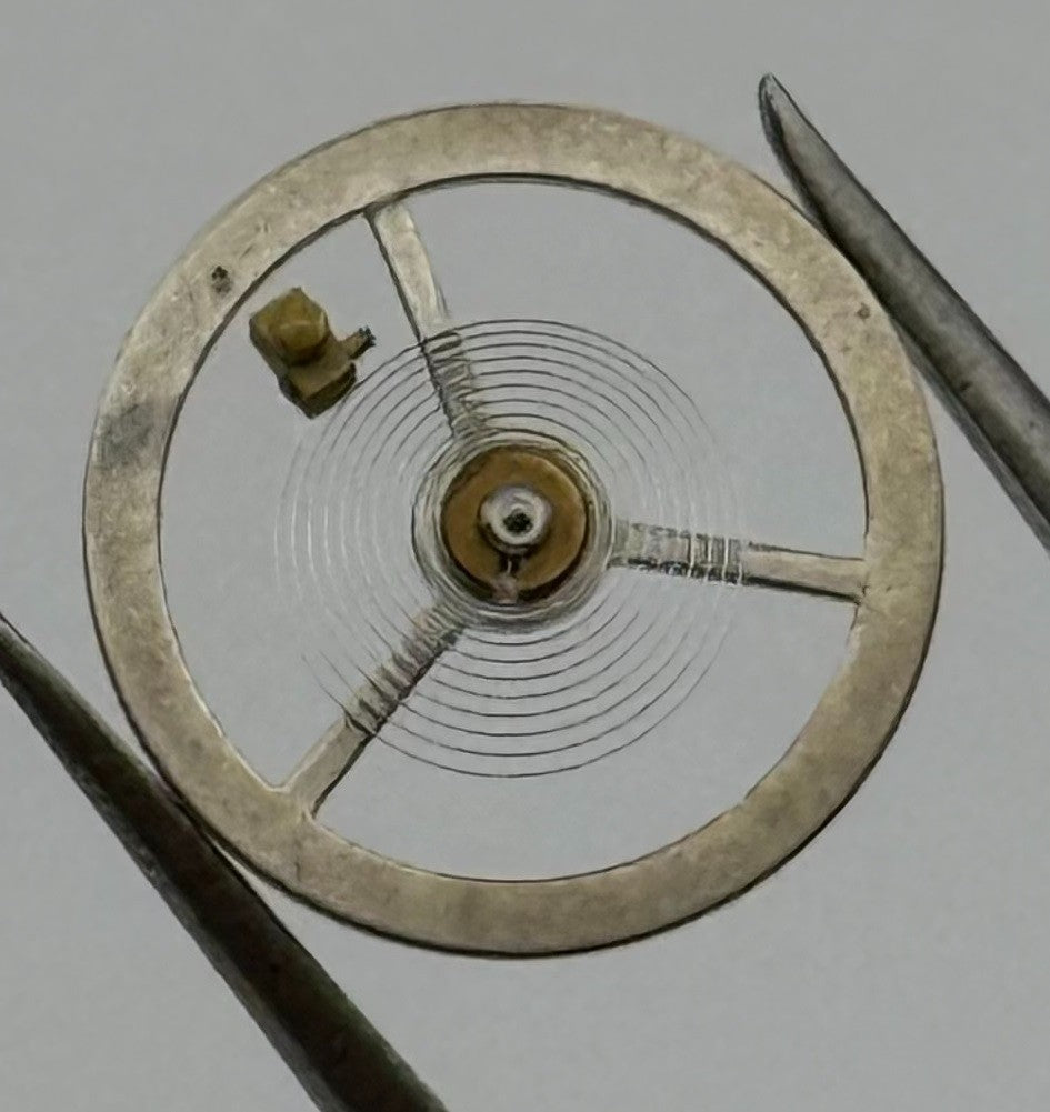 Desa 320 Balance Wheel Complete And Spring 12’’’ 5197 Watch Movement Parts NOS
