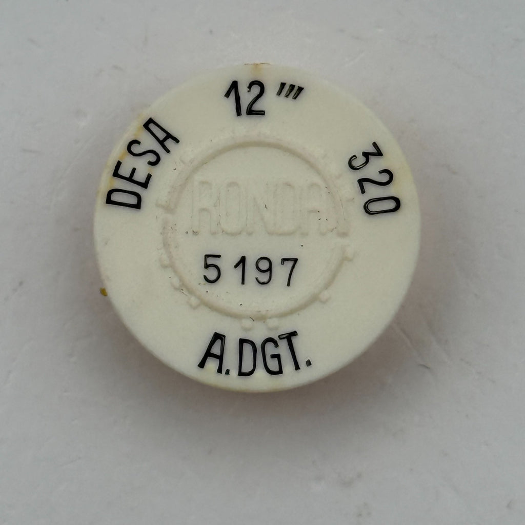 Desa 320 Balance Wheel Complete And Spring 12’’’ 5197 Watch Movement Parts NOS