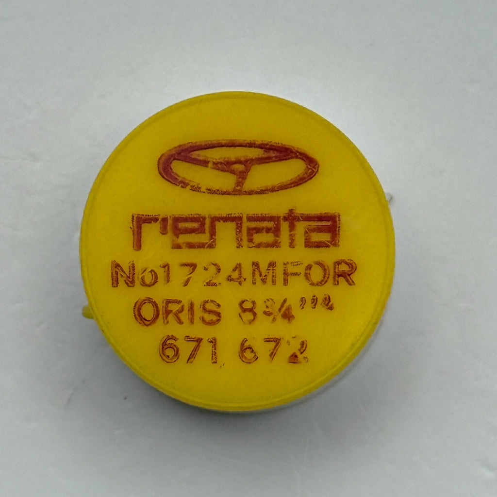 Oris 671 672 Balance Wheel Complete And Spring 8¾’’’ 1724 M Watch Movement Parts