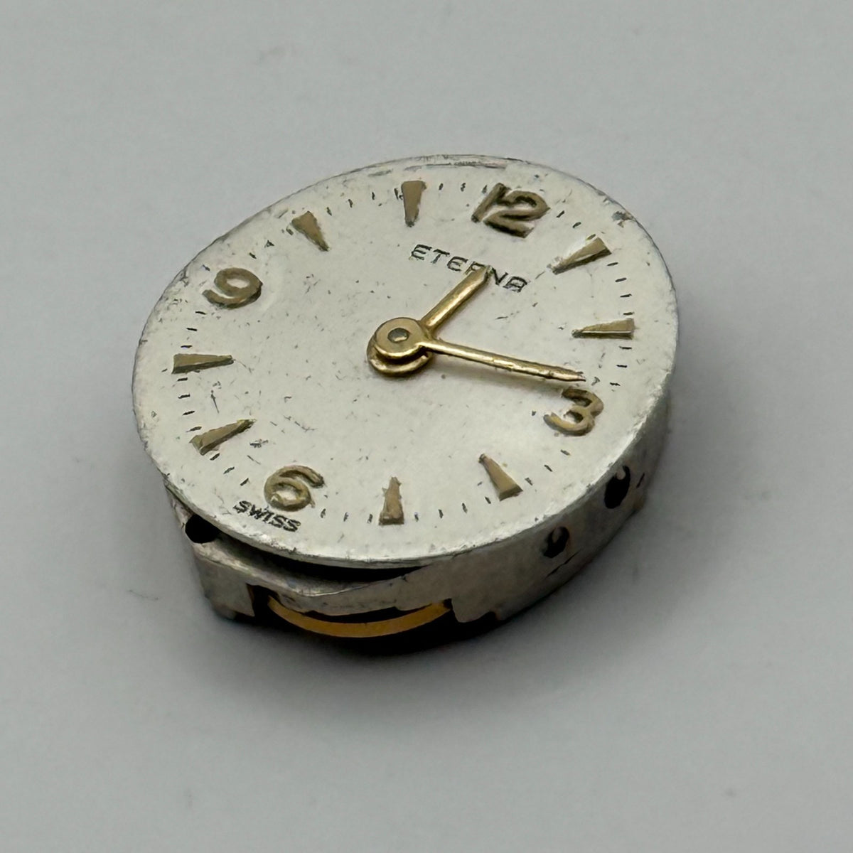 Eterna 1447 Watch Movement - Ladies - For Parts / Repair - 12.8mm