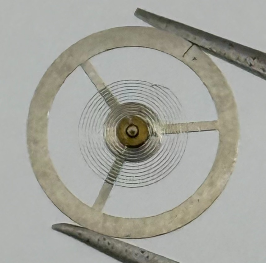 EB 8800 Balance Wheel Complete And Spring 12’’’ Renata 1309 Watch Movement Parts