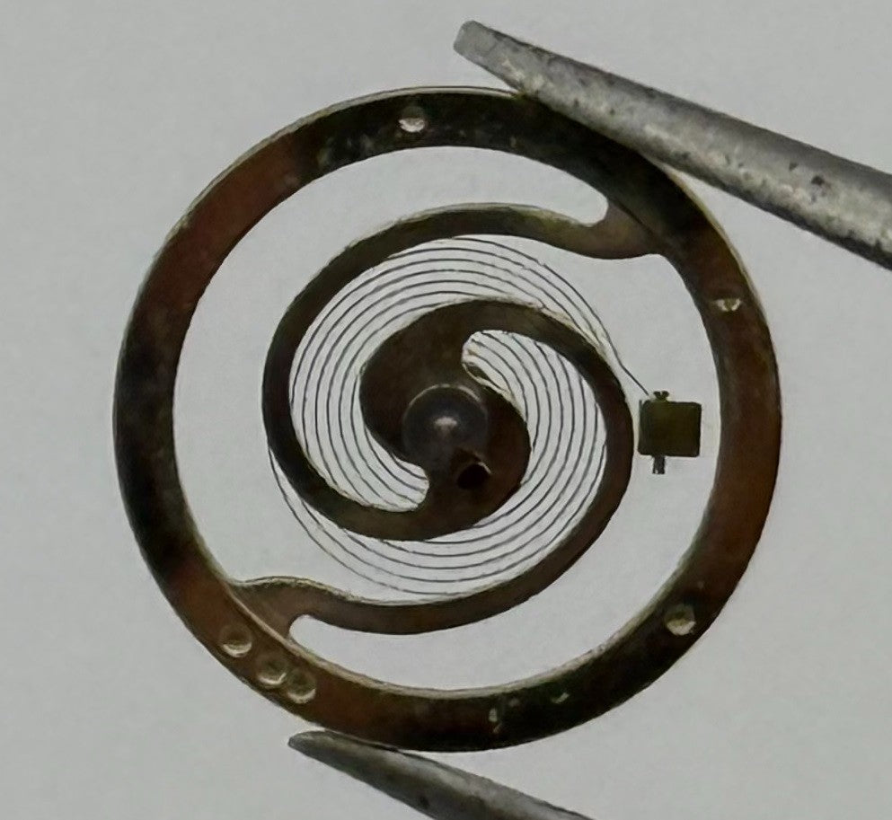 RL 7013/1 Balance Wheel Complete And Spring 10½’’’ 4884 Watch Movement Parts NOS