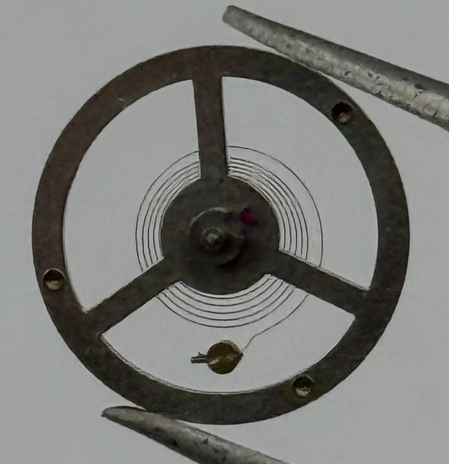 Smith 102 TY SP Balance Wheel Complete And Spring 10½’’ 1250 Watch Movement Part