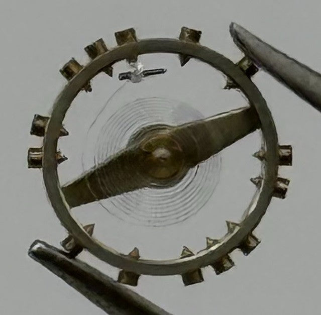 AS 979 1012 Balance Wheel Complete And Spring 532 M Watch Movement Parts NOS