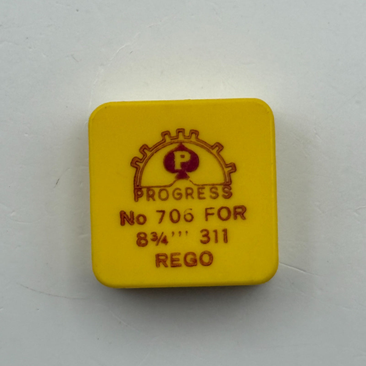 Rego 311 Balance Wheel Complete And Spring 8¾’’’ 706 Watch Movement Parts NOS