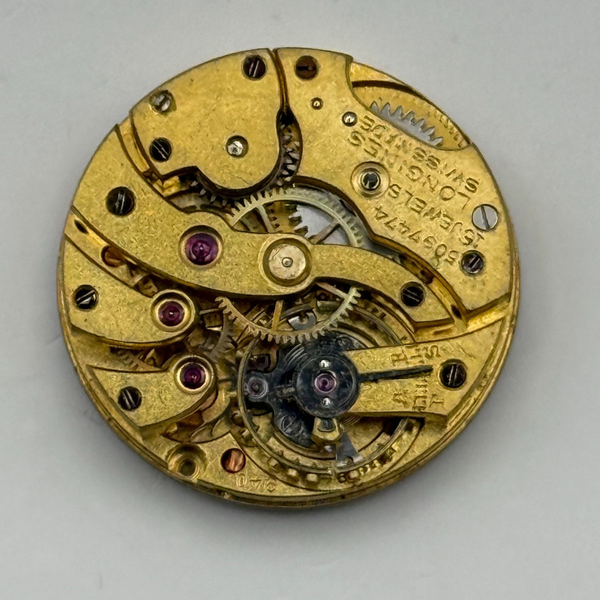Longines 9.40 Watch Movement Bete & Son Swiss 16 Jewels Manual Wind Parts 20.9mm