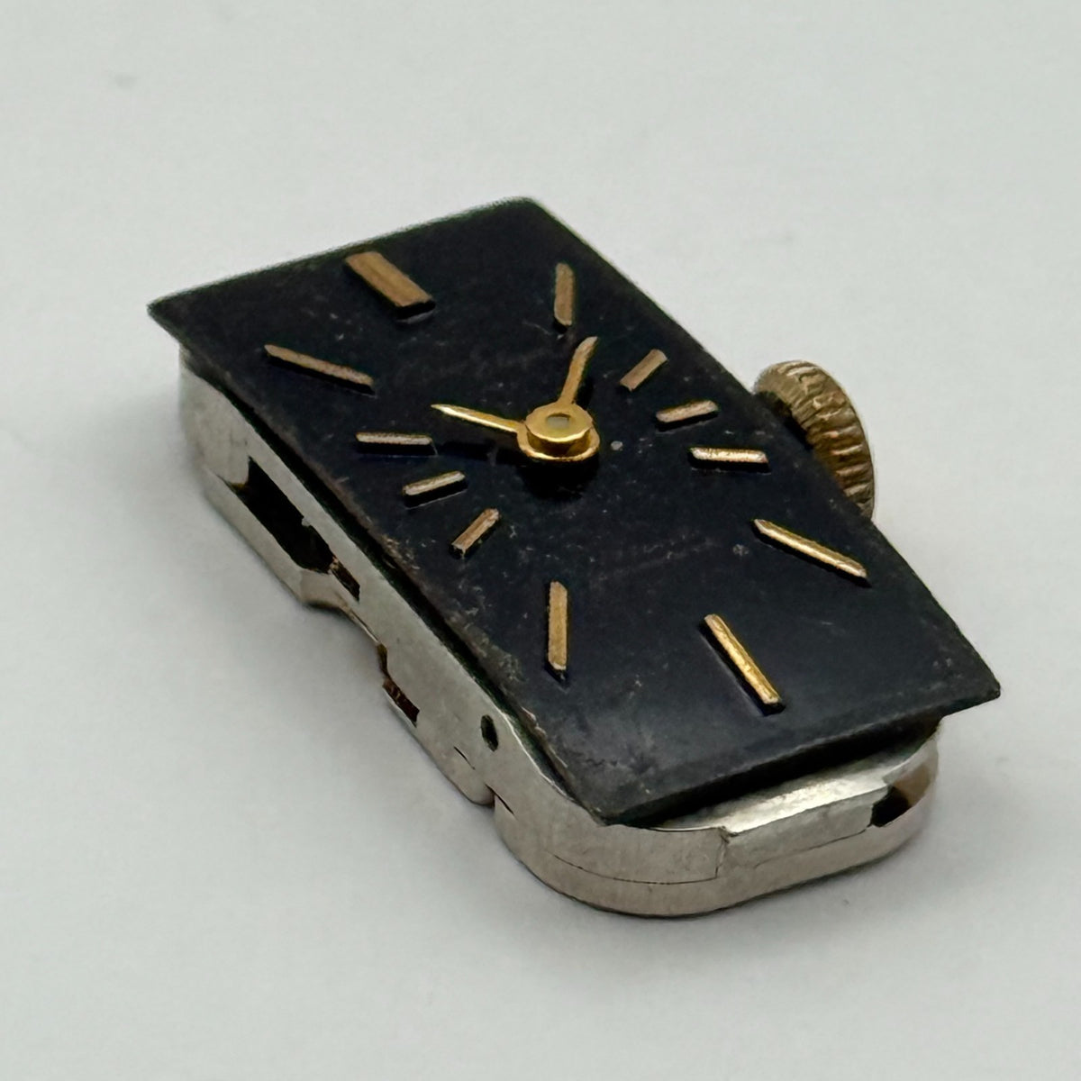 Citizen 9407 Parashock Baguette Watch Movement - For Parts / Repair - 10.2mm