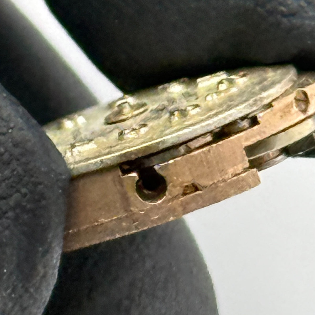 Lanco 500 Watch Movement 17 Jewels Inacbloc Swiss Manual Wind Parts 12.9mm