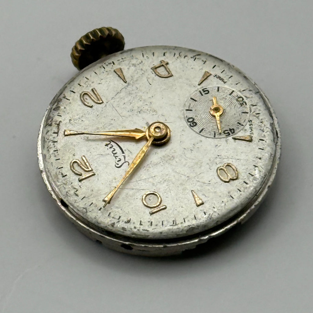 Revue 78 Watch Movement Limit 15 Jewels Swiss Manual Wind Parts Repair 19.7mm