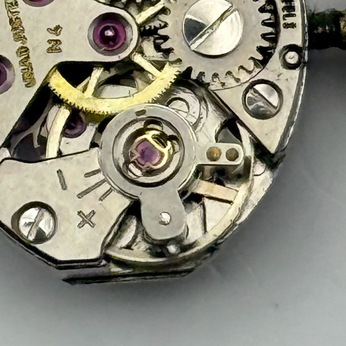 FEF 6630 Watch Movement Caravelle 17 Jewels Swiss Manual Wind Parts Repair 13mm