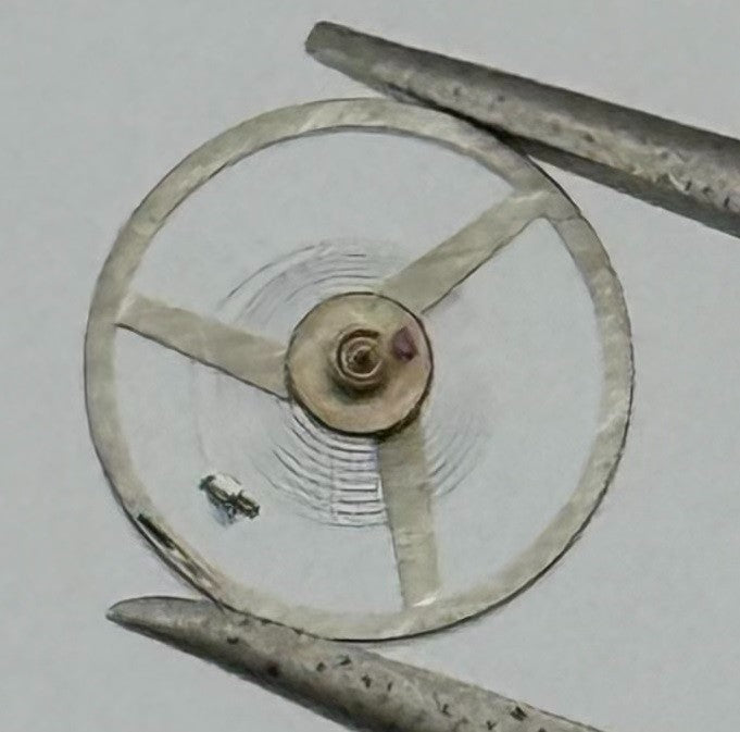 PUW 1075 Balance Wheel Complete And Spring Renata 1184 Watch Movement Parts NOS