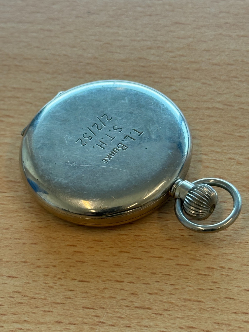 Very Interesting Unusual Movement Pocket Watch - Running - Open Face Swiss 15j