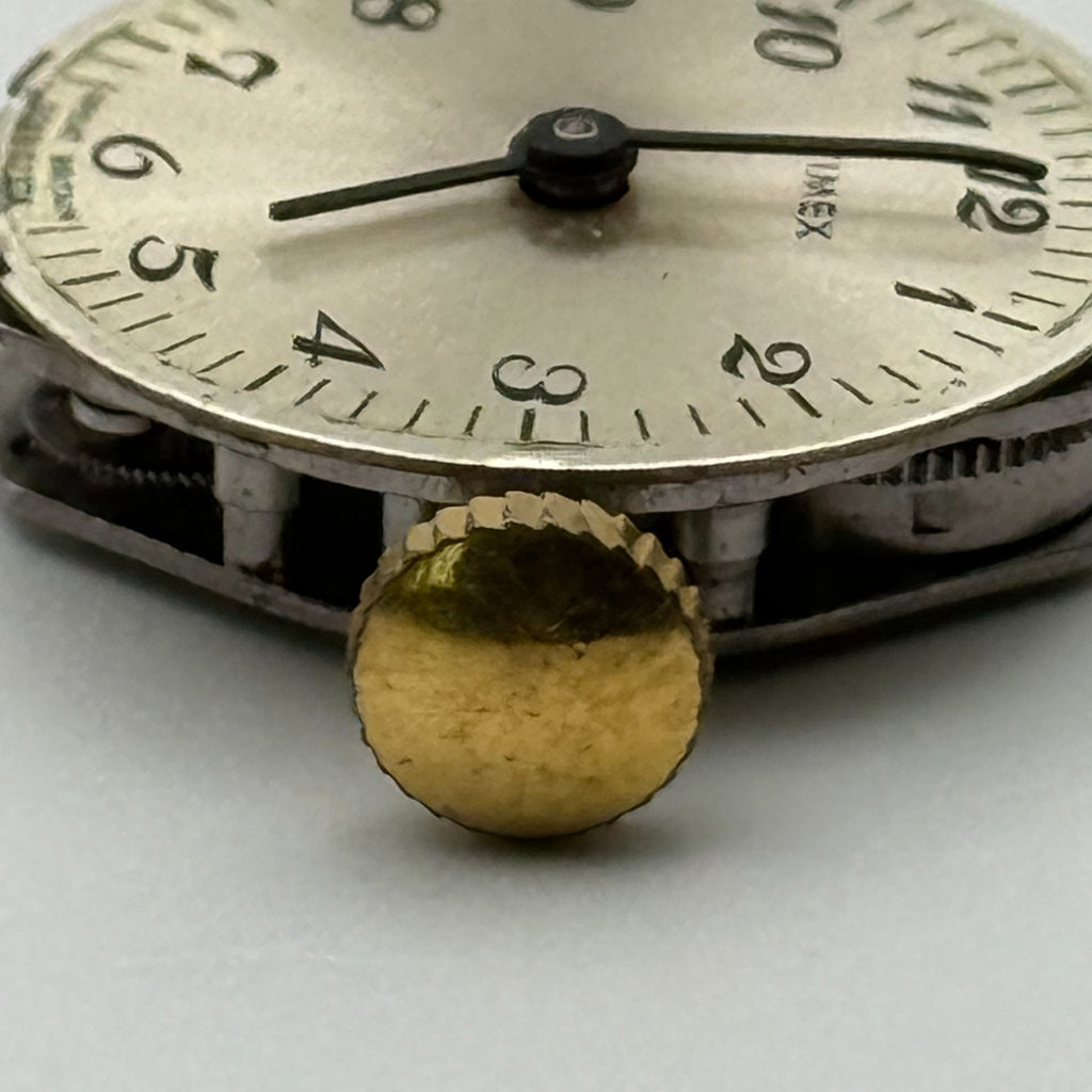 Timex 482 Watch Movement Great Britain 0 Jewel Manual Wind Parts Repair 18.1mm