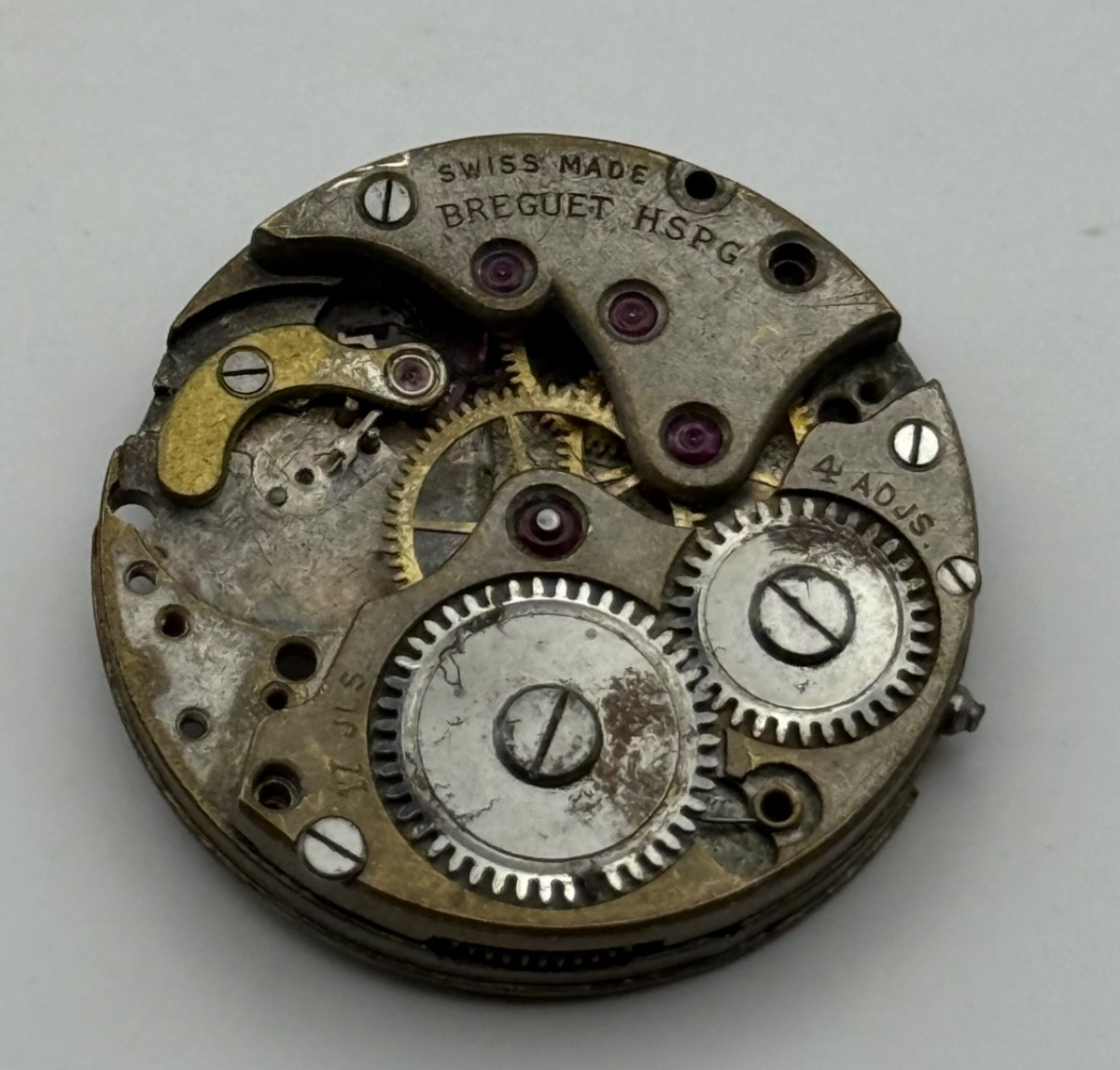 Breguet HSPG Watch Movement - For Parts / Repair - 23.6mm