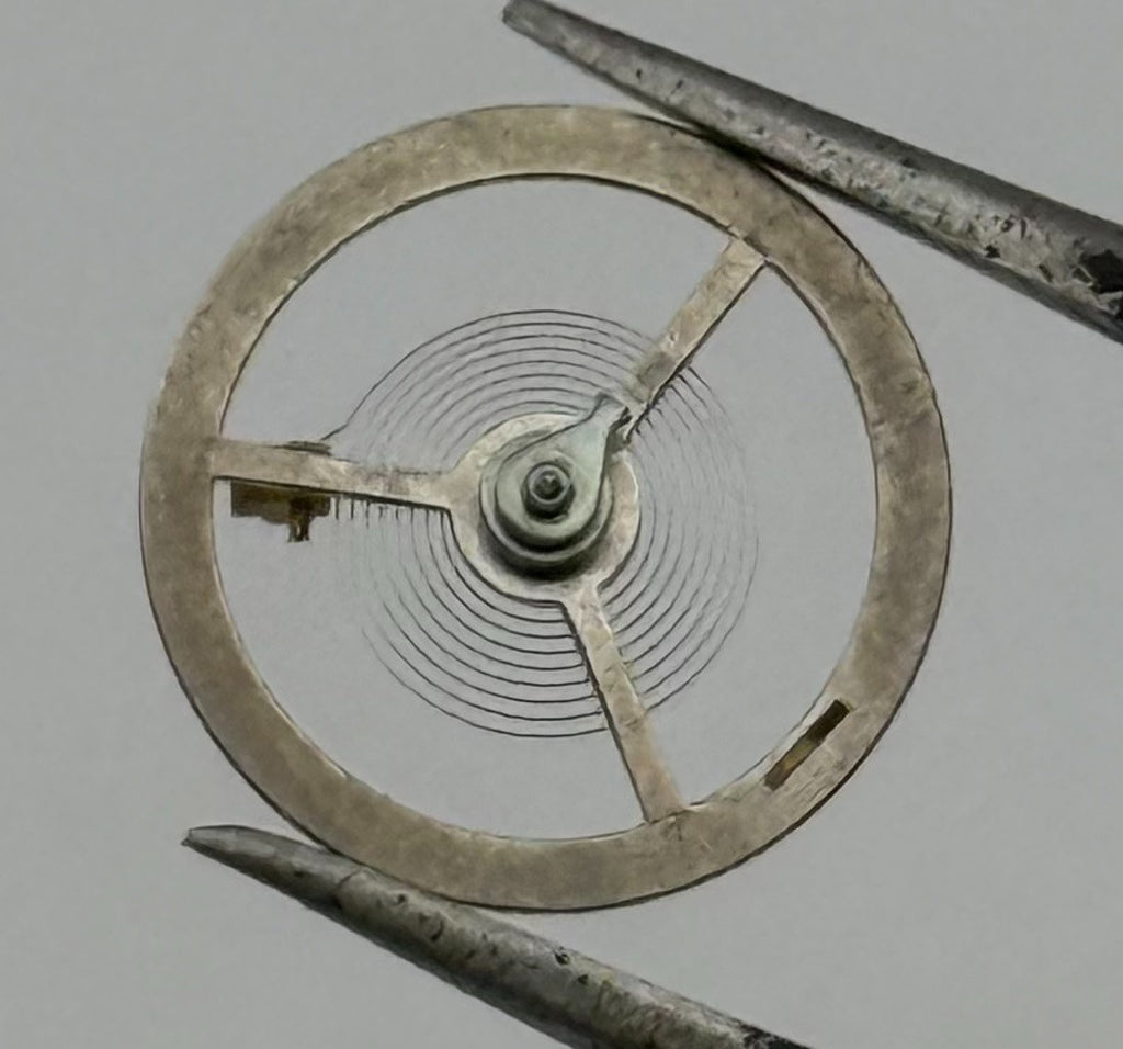 Desa 320 Balance Wheel Complete And Spring 12’’’ 5197 Watch Movement Parts NOS
